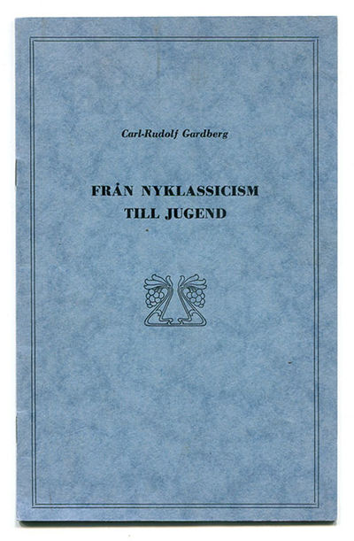 Från nyklassicism till jugend. Föredrag vid…