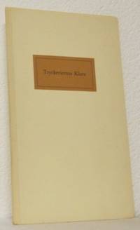 Tryckeriernas Klara. Ett särtryck ur…