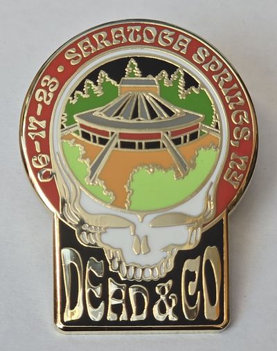 Dead and Company - 2023 - Final Tour - Pin - Saratoga Springs, NY - Saratoga Performing Arts Center, June 17, 2023 (SPAC)