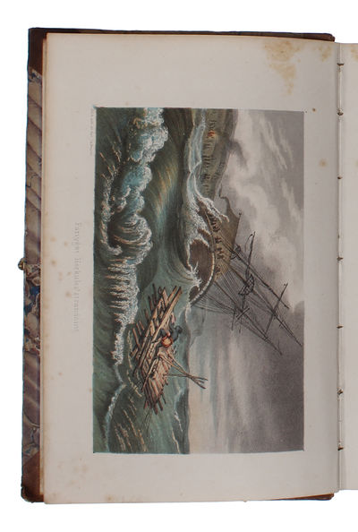Märkvärdiga skeppsbrott samt andran äfventyr till lands och vatten från femtonde seklet till närvarande tid. Öfversättning af Aug. Th. Paban. Med åtta (kolorerade) illustrationer. (i.e. "Noteworthy shipwrecks"). (photo 4)