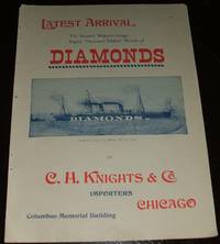 C. H. Knight &amp; Co, the Steamer Majestic  Chicago, IL Original 1893 Illustrated Ad by C. H. Knight & Company Diamond Importers - 1893