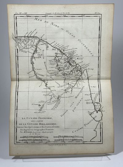 La Guyane Francoise, avec partie de la Guyane…