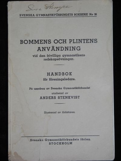 BOMMENS OCH PLINTENS ANVÄNDNING VID DEN…