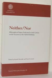 Neither/Nor. Philosophical Papers Dedicated to…