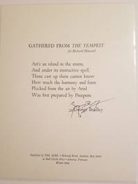 GATHERED FROM THE TEMPEST