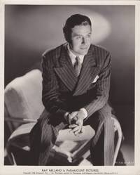 Original publicity photograph of Ray Milland, 1938