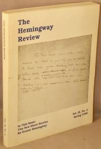 image of The Hemingway Review; Vol. IX 9, No. 2, Spring 1990.