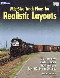 image of Model Railroader Books: Mid-Size Track Plans for Realistic Layouts