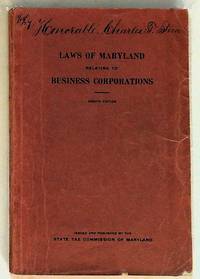 Laws of Maryland Relating to Business Corporations
