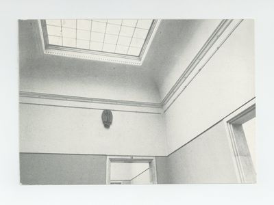 Exhibition postcard: Joseph Beuys: Zeichnungen, Objekte (23 April-21 May 1978)