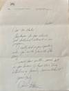 Autographed Letter Signed