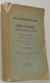 Das Erkenntnisproblem in Hegels Philosophie. Das…