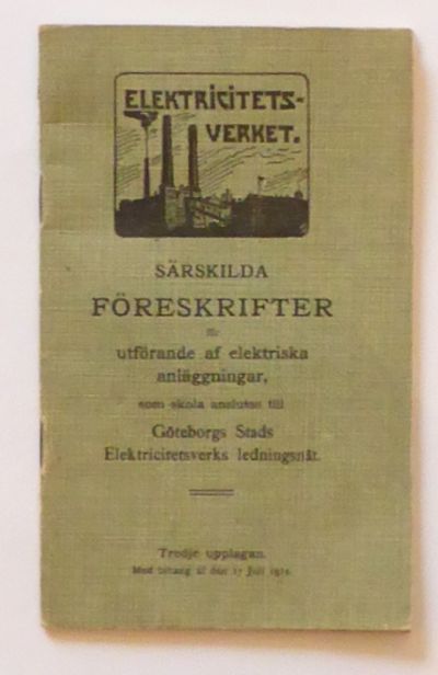 Särskilda föreskrifter för utförande af…