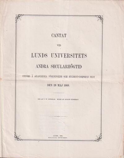 Cantat vid Lunds universitets andra…