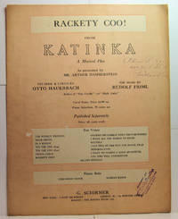 RACKETY COO! FROM KATINKA A Musical Play