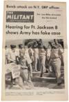 The Militant" Covering Anti-Vietnam War Undercurrent in US Army 1969