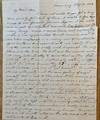 Autograph Letter Signed as President, Pennsylvania Board of Canal Commissioners, Harrisburg, February 19, 1839, to his son, James C. Clarke, student, Jefferson College, Canonsburg, Pennsylvania