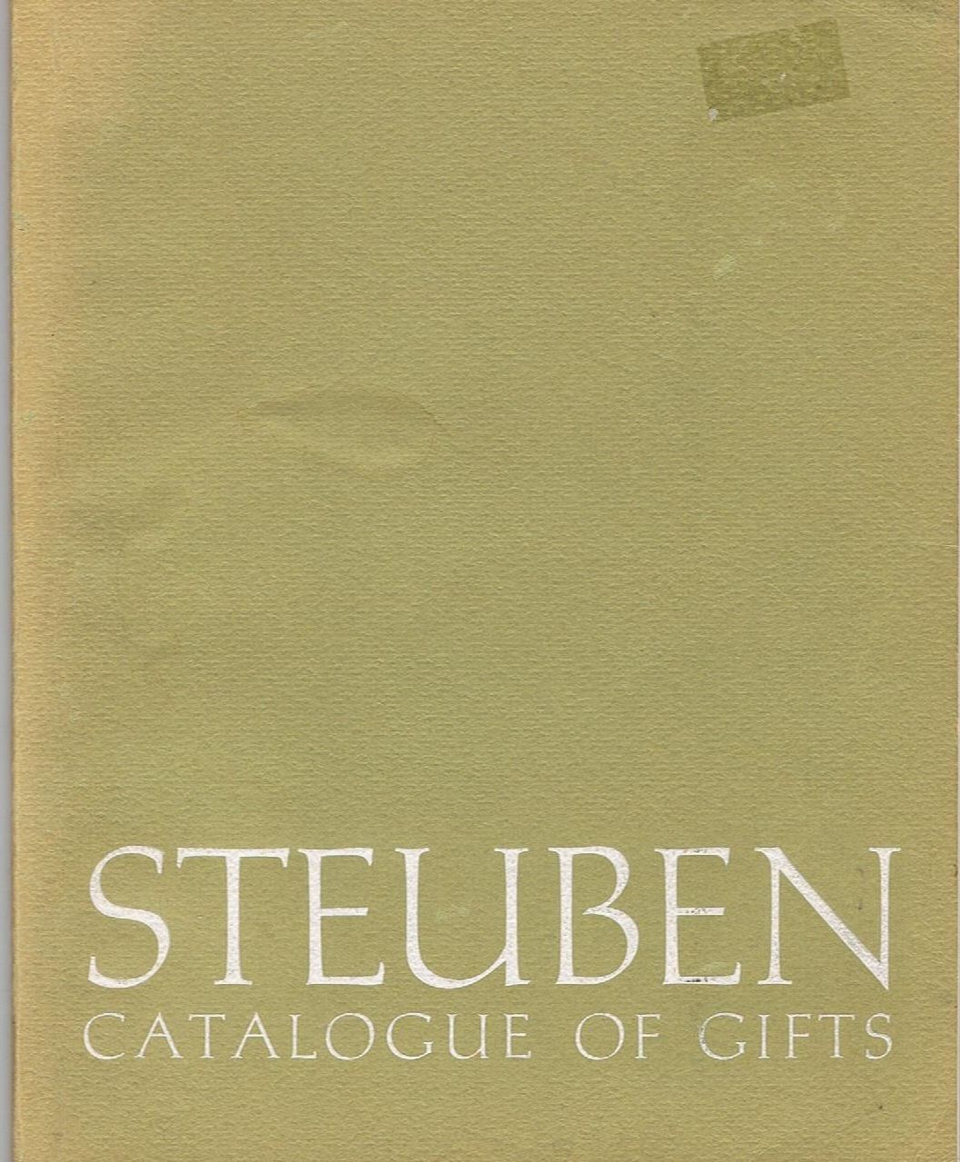 STEUBEN CATALOGUE OF GIFTS by Steuben Glass Paperback 1976