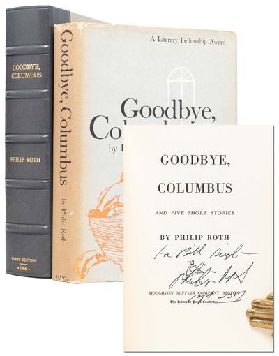 Goodbye, Columbus (Inscribed first edition)