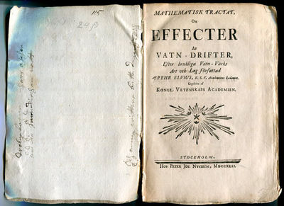Mathematisk tractat, om effecter af vatn-drifter,…