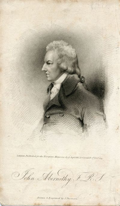 Engraved Portrait by J. Thomson. Published for the European Magazine by J. Asperne