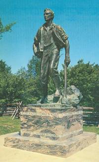 ABRAHAM LINCOLN FROM NEW SALEM, ILLINOIS 1960s unused Postcard