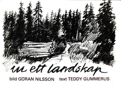 Ur ett landskap. Bild Göran Nilsson. Text Teddy…