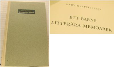 Ett barns litterära memoarer.