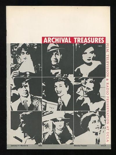 Archival Treasures: Film, Television &amp; Radio Preservation at UCLA