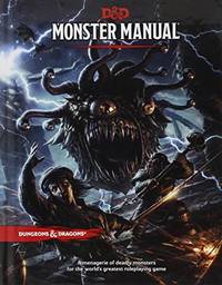 D&D Monster Manual (Dungeons & Dragons Core Rulebook) (2014)