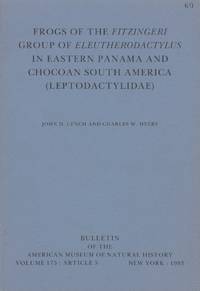 cover of Frogs of the fitzingeri group of Eleutherodactylus in eastern Panama and Chocoan South America (Leptodactylidae)