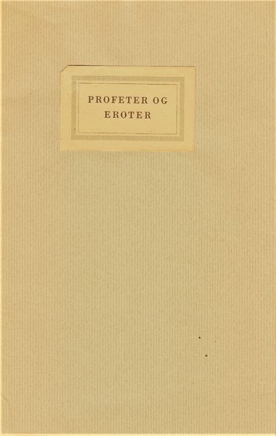 Profeter og eroter