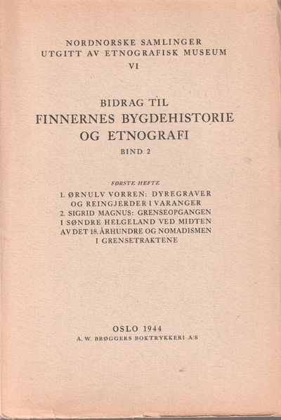 Bidrag til finnernes bygdehistorie og etnografi.…