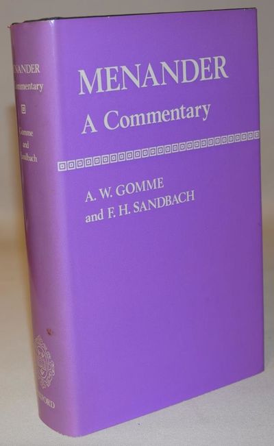 Menander - A Commentary.