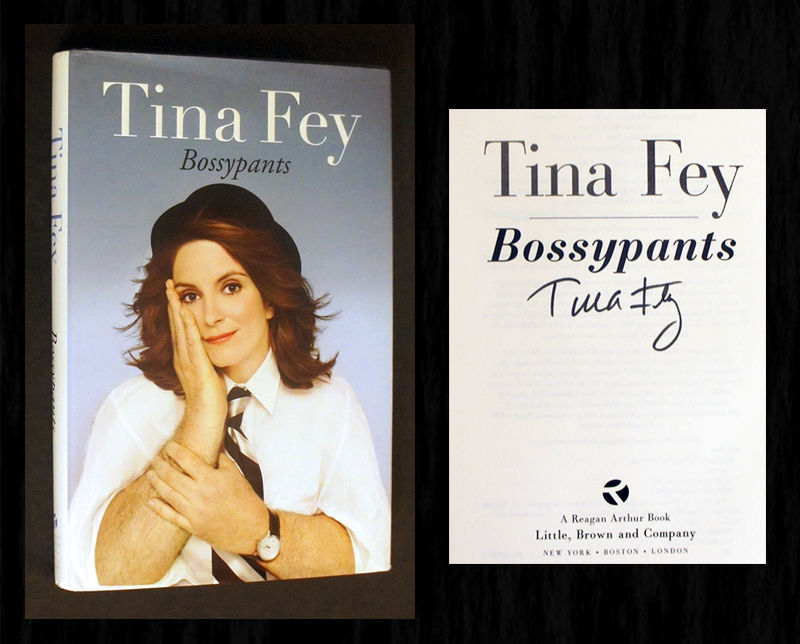 Tina Fey Bossypants Signed By Tina Fey By Tina Fey Hardcover Signed 11 04 05 From Bookcharmed Sku