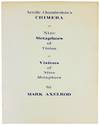 Neville Chamberlain's Chimera or Nine Metaphors of Vision or Visions of Nine Metaphors