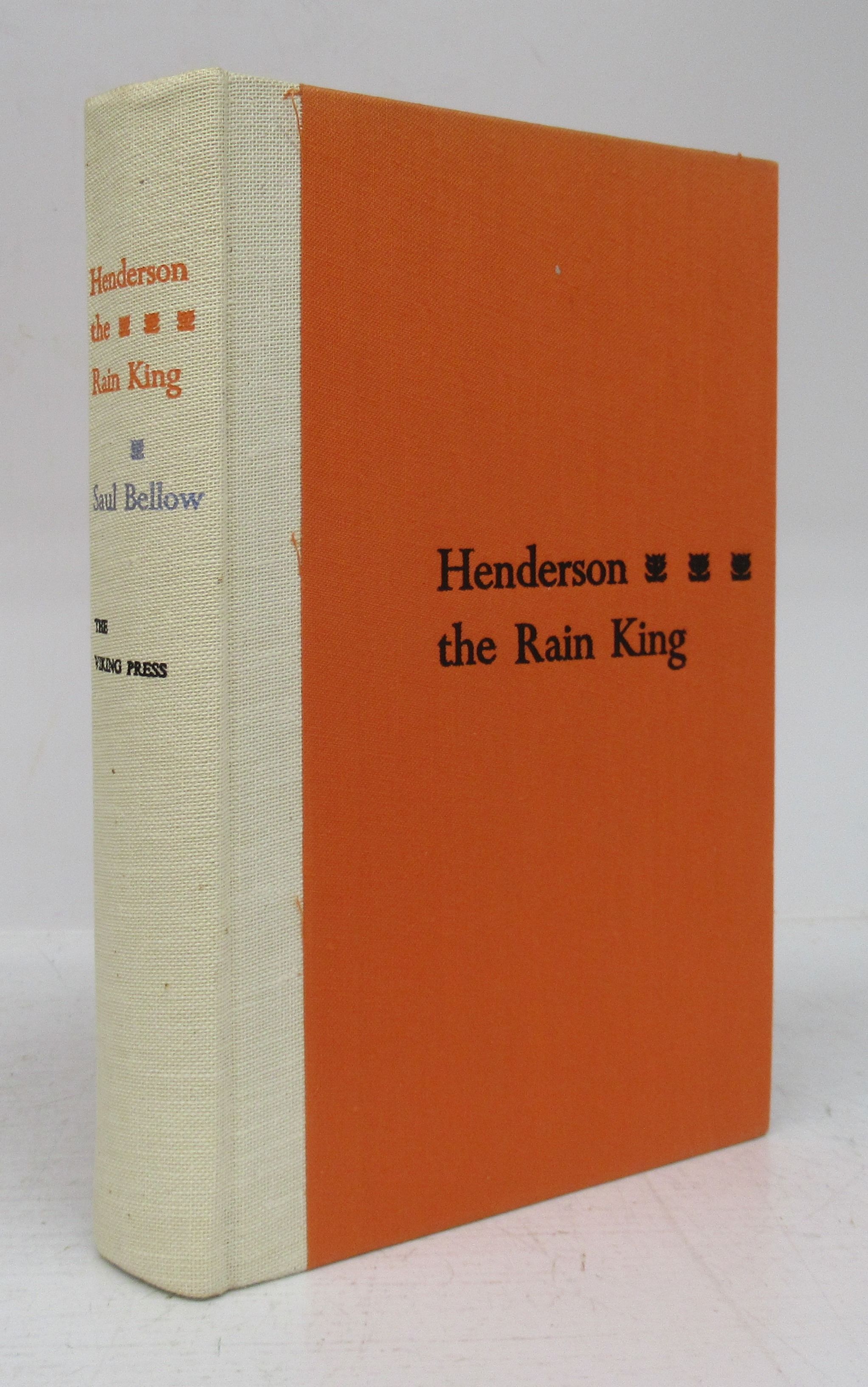 Henderson the Rain King by BELLOW, Saul | Hardcover | 1959 | The Viking Press | Biblio