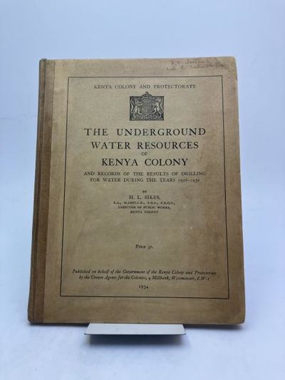 The Underground Water Resources of Kenya Colony…
