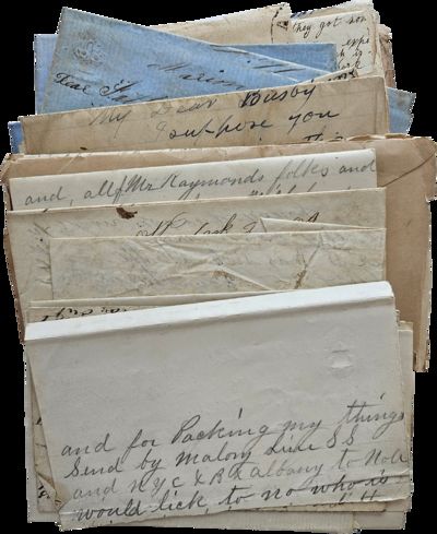 Collection of Letters Following an...