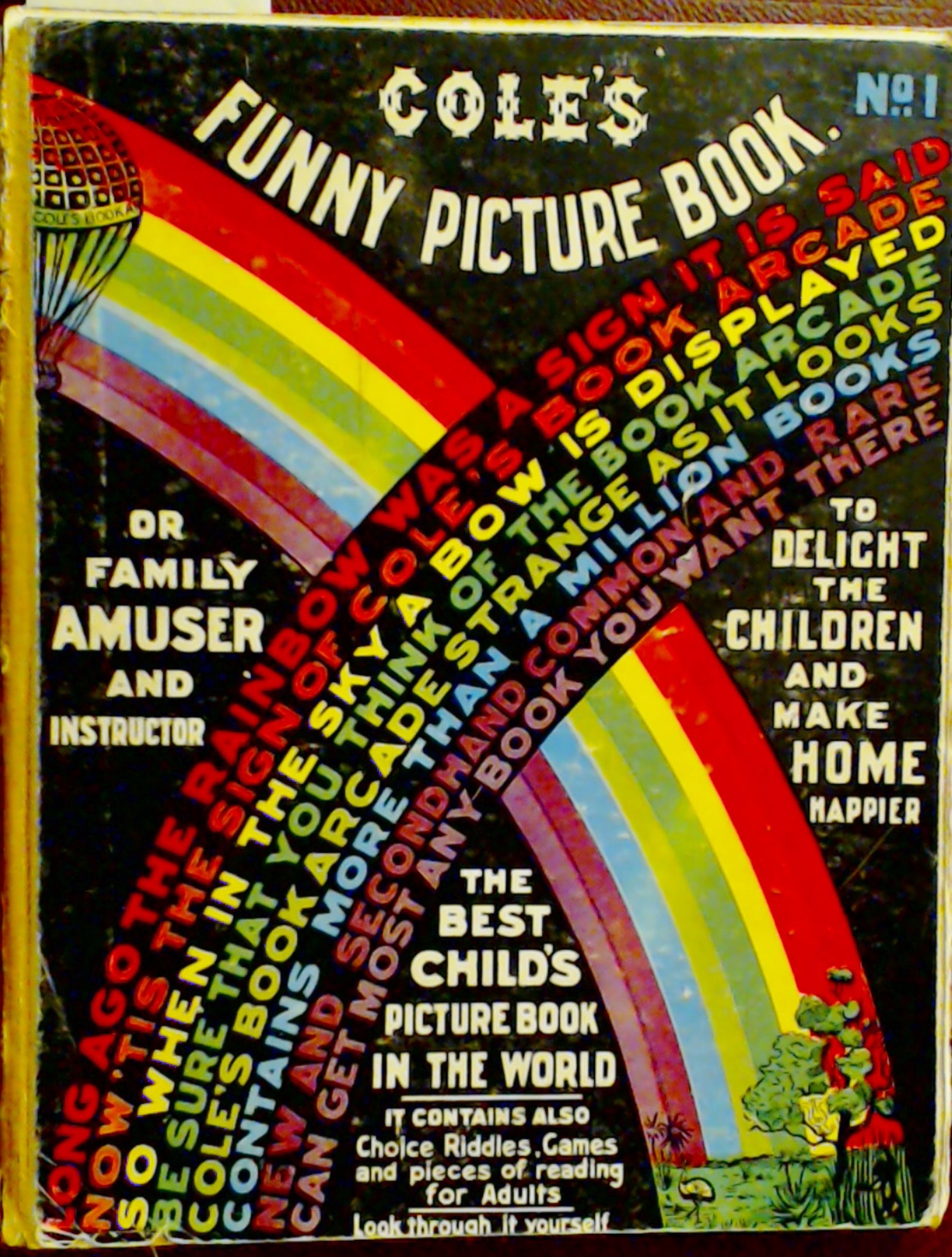 Coles Funny Picture Book No. 1 by Cole, E. W
