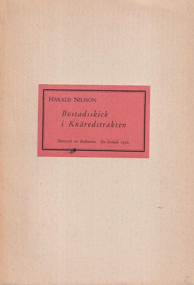 Bostadsskick i Knäredstrakten [= rubrik].
