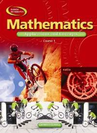 Mathematics: Applications and Concepts, Course 1, Student Edition