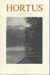Hortus - A Gardening Journal. Number 92 (Volume Twenty-three, number 4)