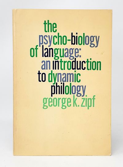 The Psycho-Biology of Language: An Introduction to Dynamic Philology
