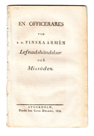 En officerares vid f.d. finska armén…