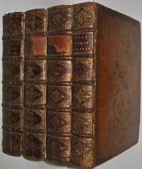 ANCIENT ROMAN HISTORY. FIRST EDITION, 1738. Hooke&#039;s Rome.  Leather Library Set. THE ROMAN HISTORY FROM THE REBUILDING OF ROME TO THE RUIN OF THE COMMONWEALTH de Hooke, Nathaniel - 1738 - 1771