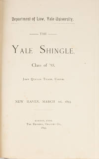 The Yale Shingle. Class of '93. Yale Law School Yearbook
