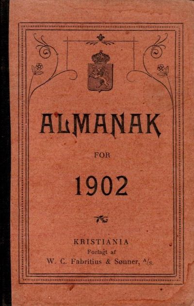 Almanak for aaret efter Christi fødsel 1902,…