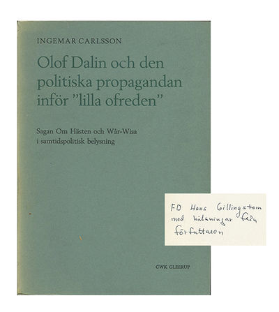 Olof Dalin och den politiska propagandan inför…