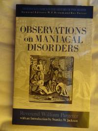 OBSERVATIONS ON MANIACAL DISORDERS